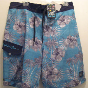 NWT MAUI & SONS Mens  Board Shorts Swim Trunks 36